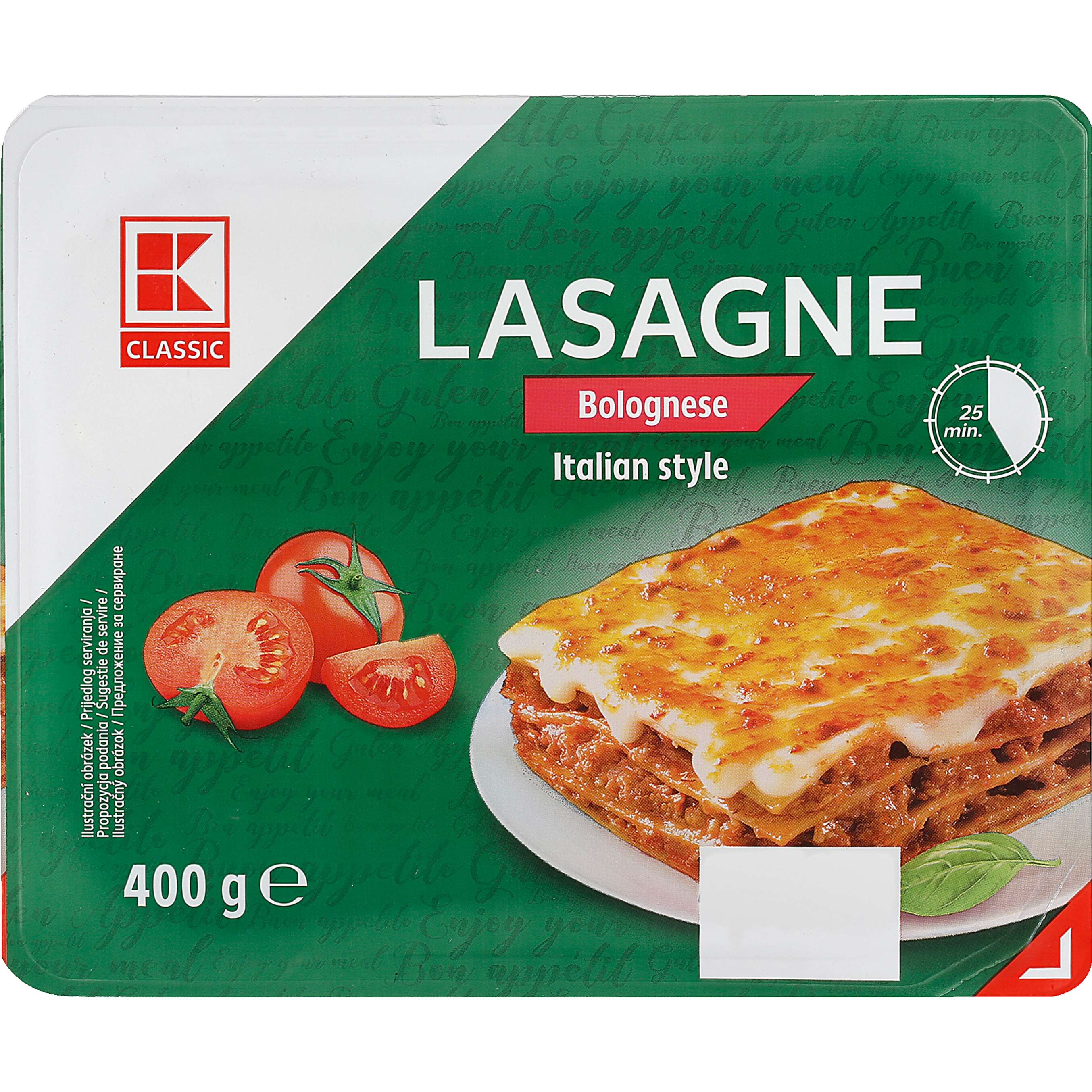 Изображение за продукта K-Classic Лазаня със свинско