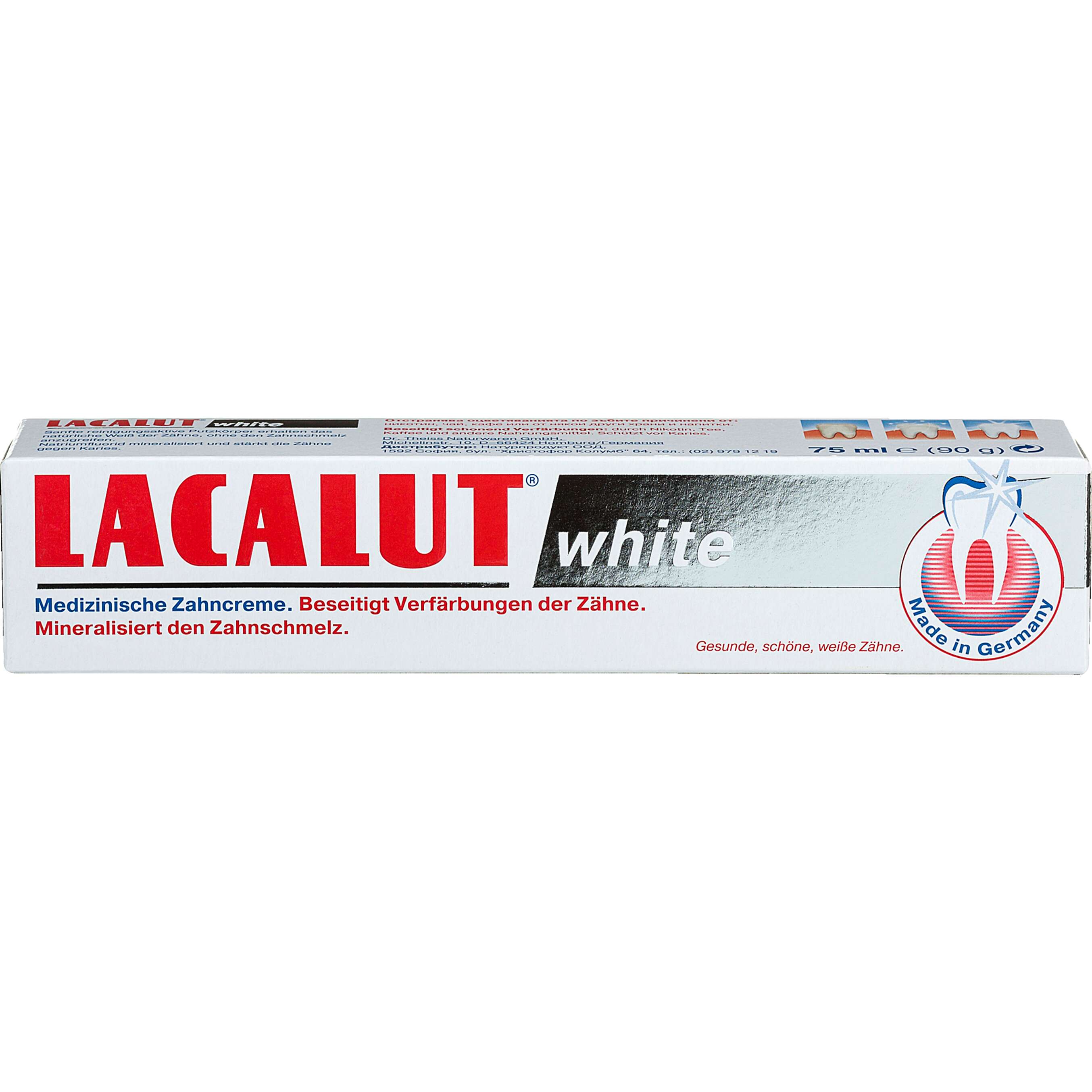 Изображение за продукта Lacalut Паста за зъби White
