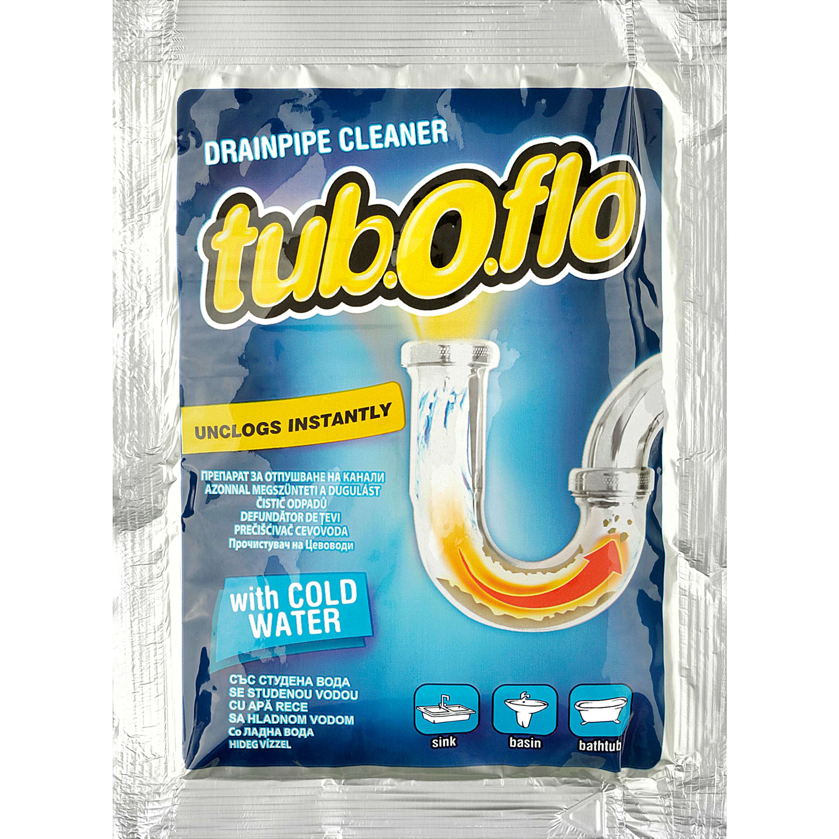 Изображение за продукта Tub-o-flo Препарат за канали за топла или студена вода