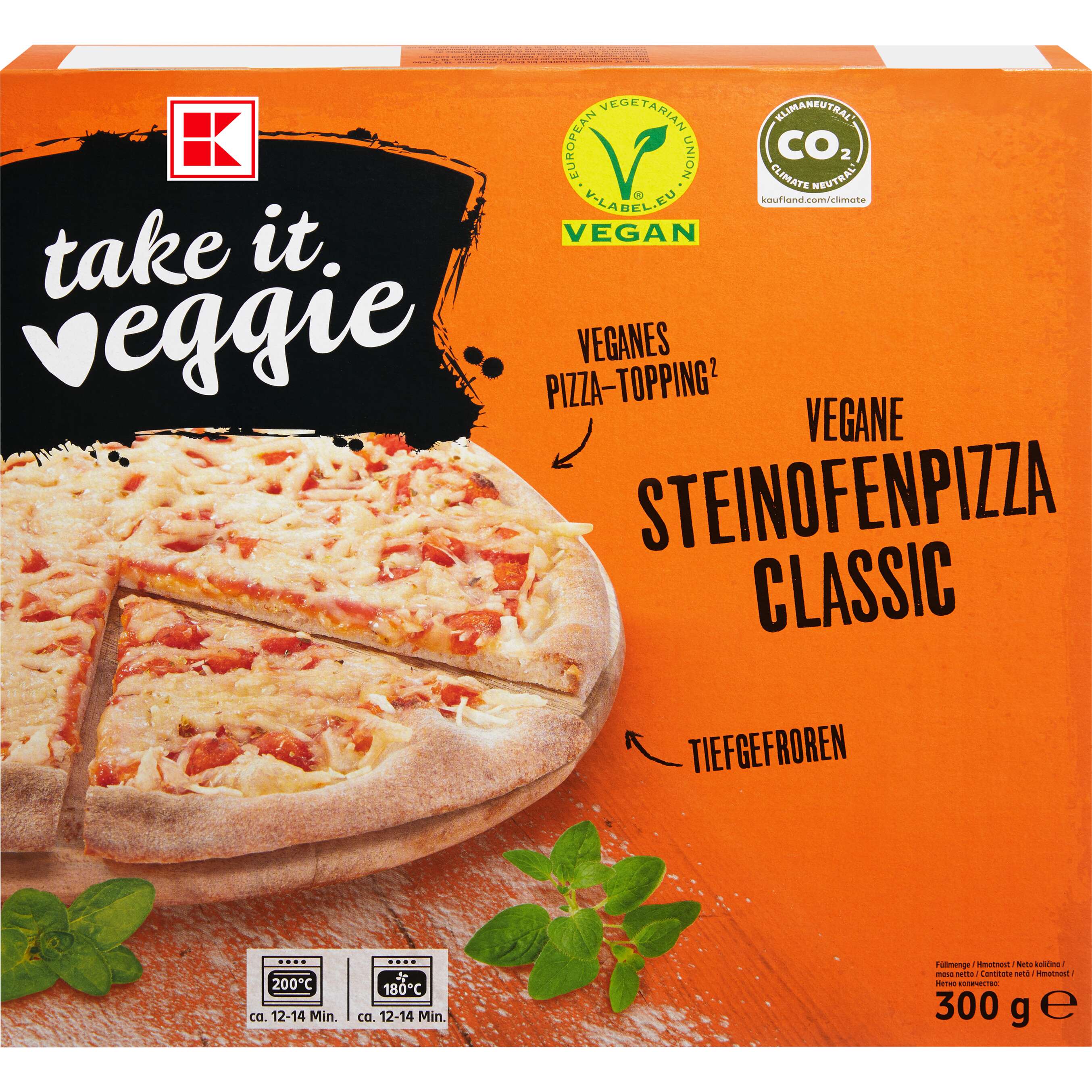 Изображение за продукта K-Take it Veggie Веган пица различни видове