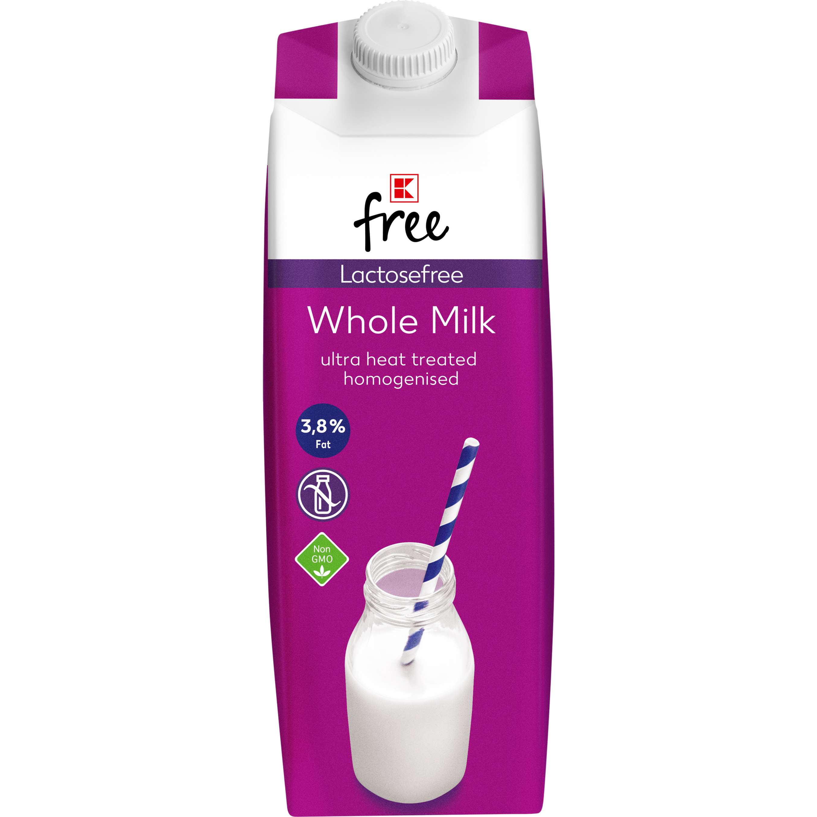 Zobrazit nabídku K-free Trvanlivé mléko s nízkým obsahem laktózy