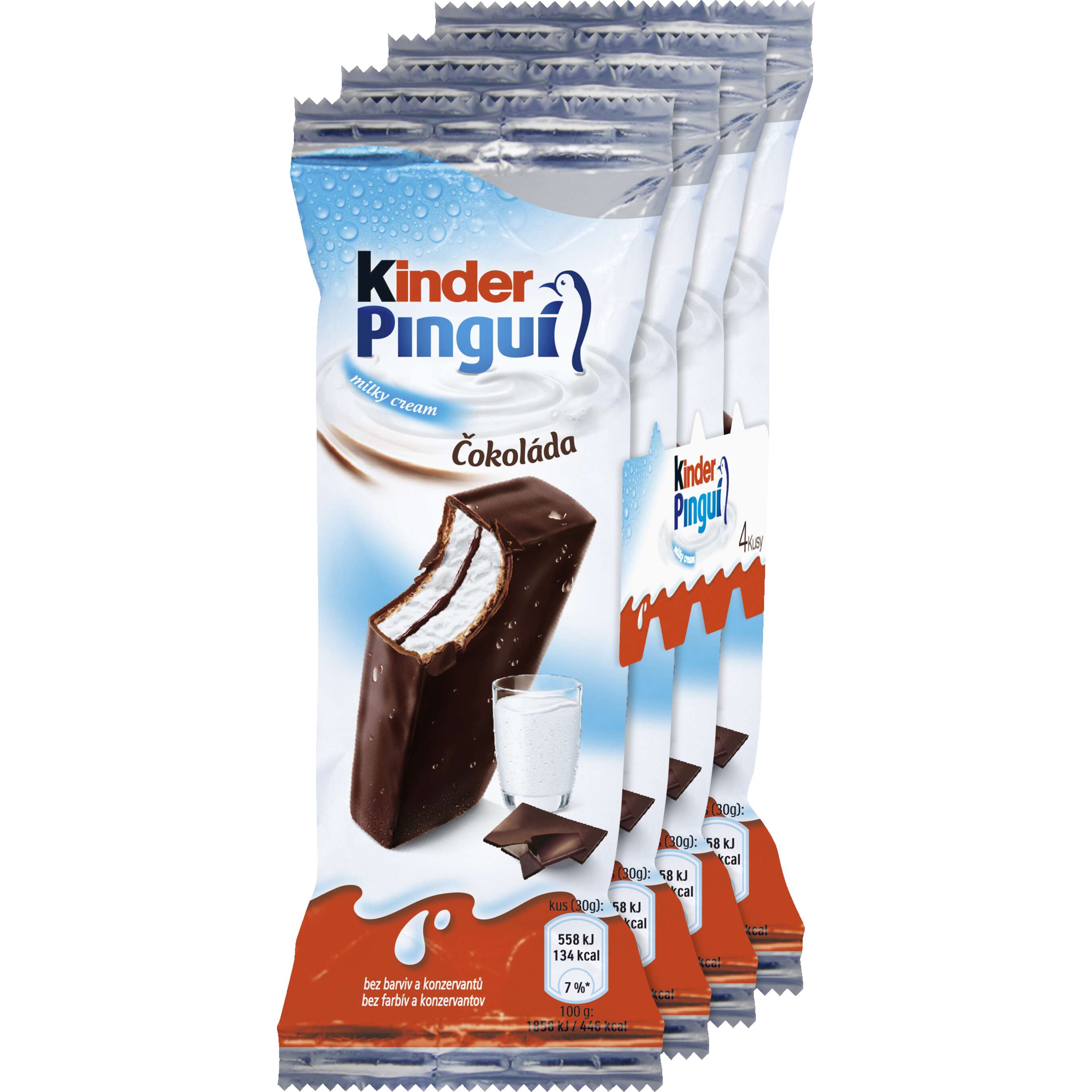 Zobrazit nabídku Kinder Pinguí 4x30 g