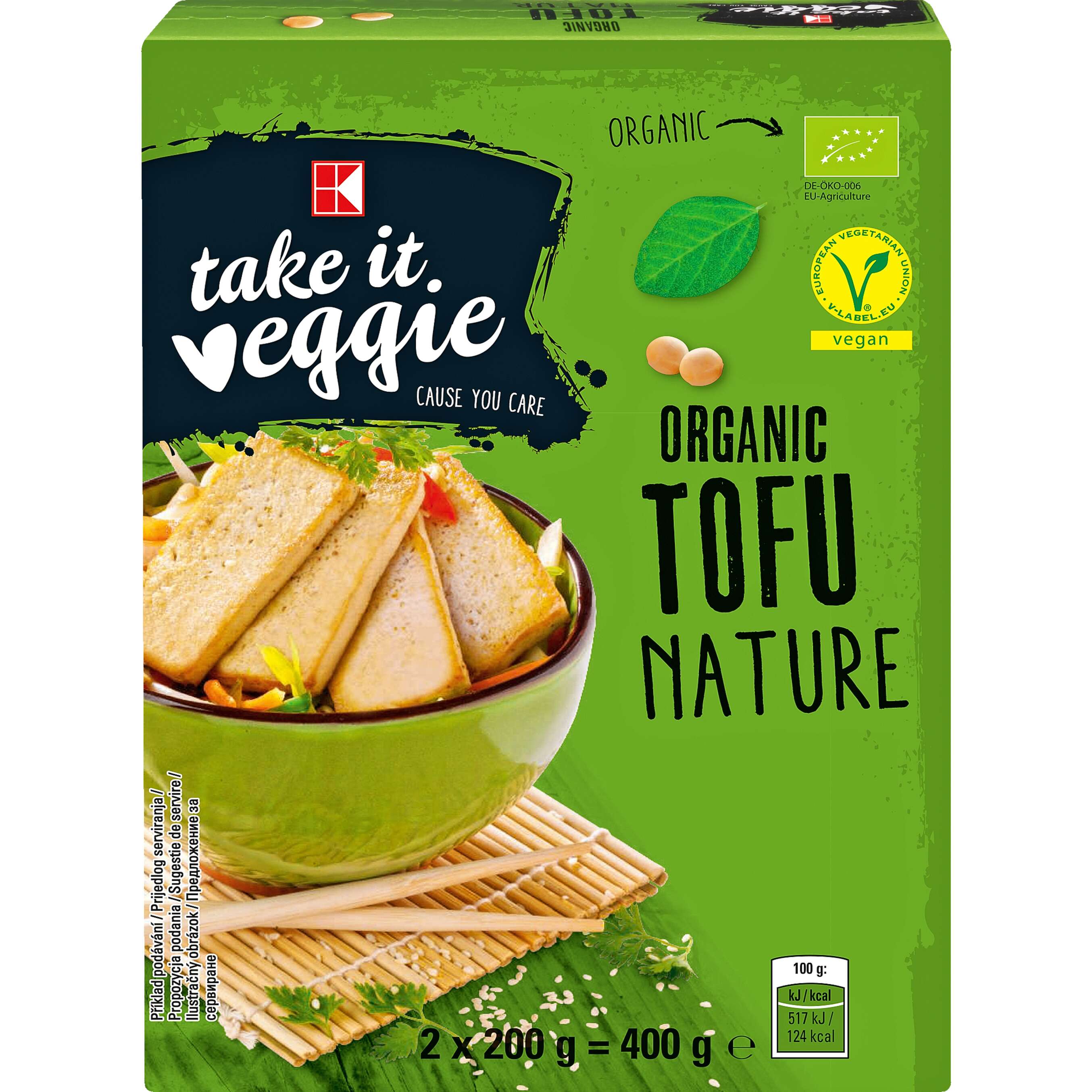 Zobrazit nabídku Take it veggie Bio tofu natur