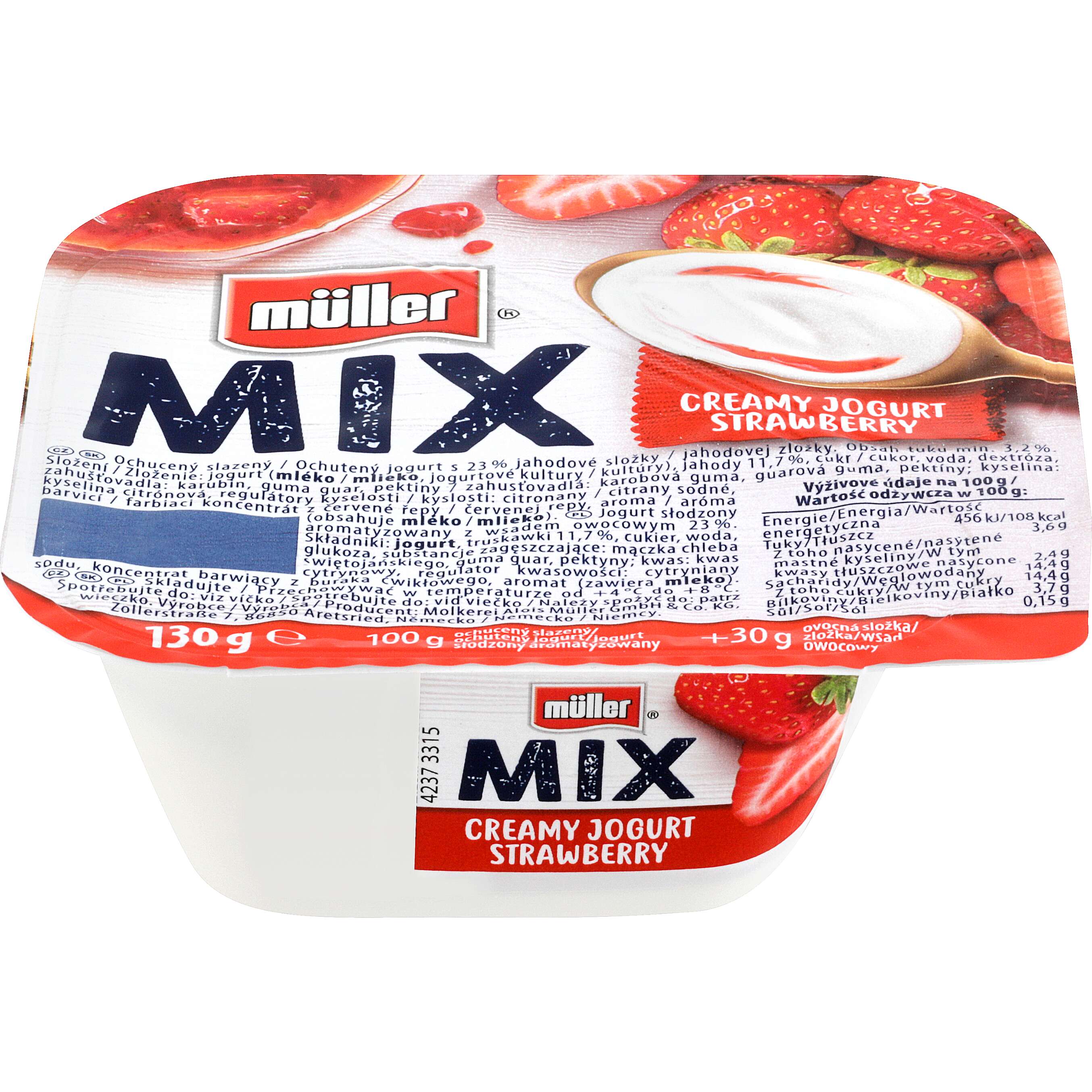 Zobrazit nabídku Müller Mix jogurt