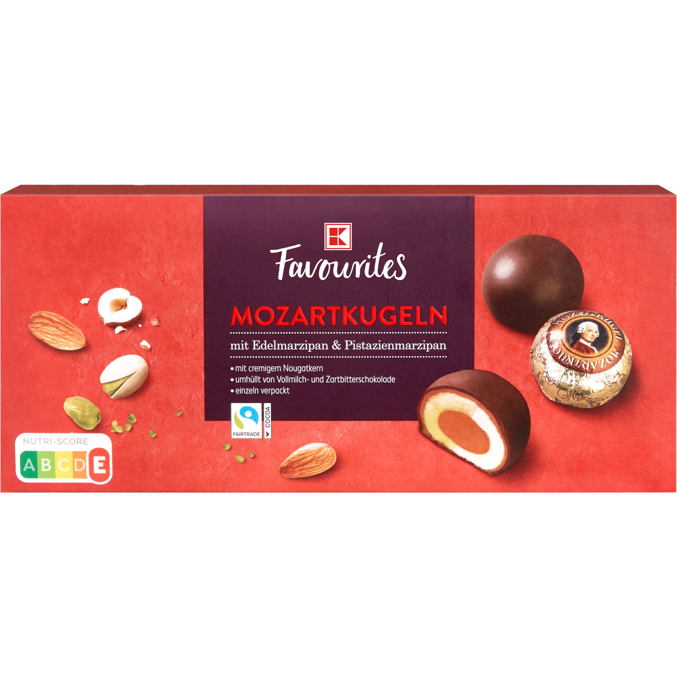 Zobrazit nabídku K-Favourites Mozartovy koule Čokoládové pralinky