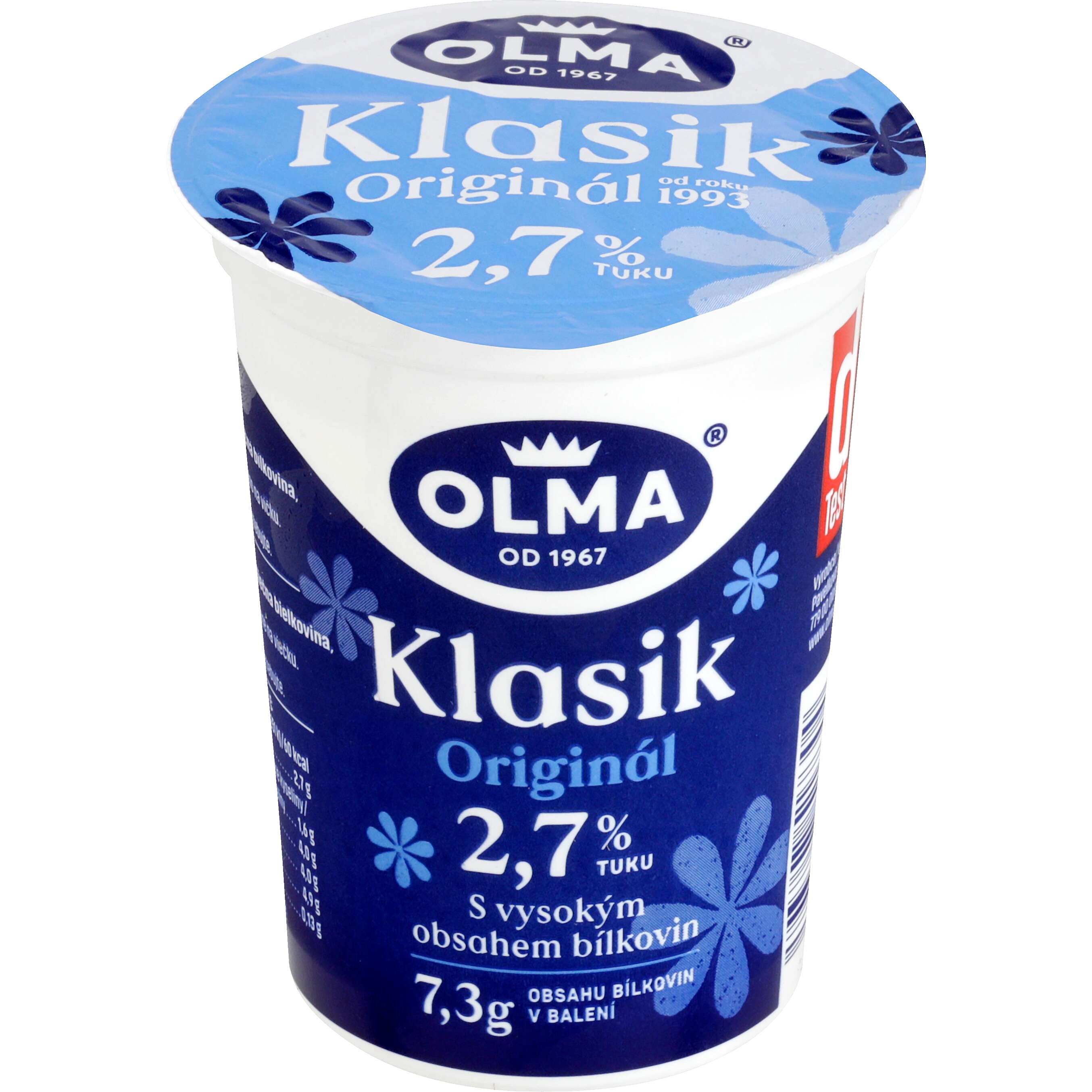 Zobrazit nabídku OLMA Klasik Bílý jogurt