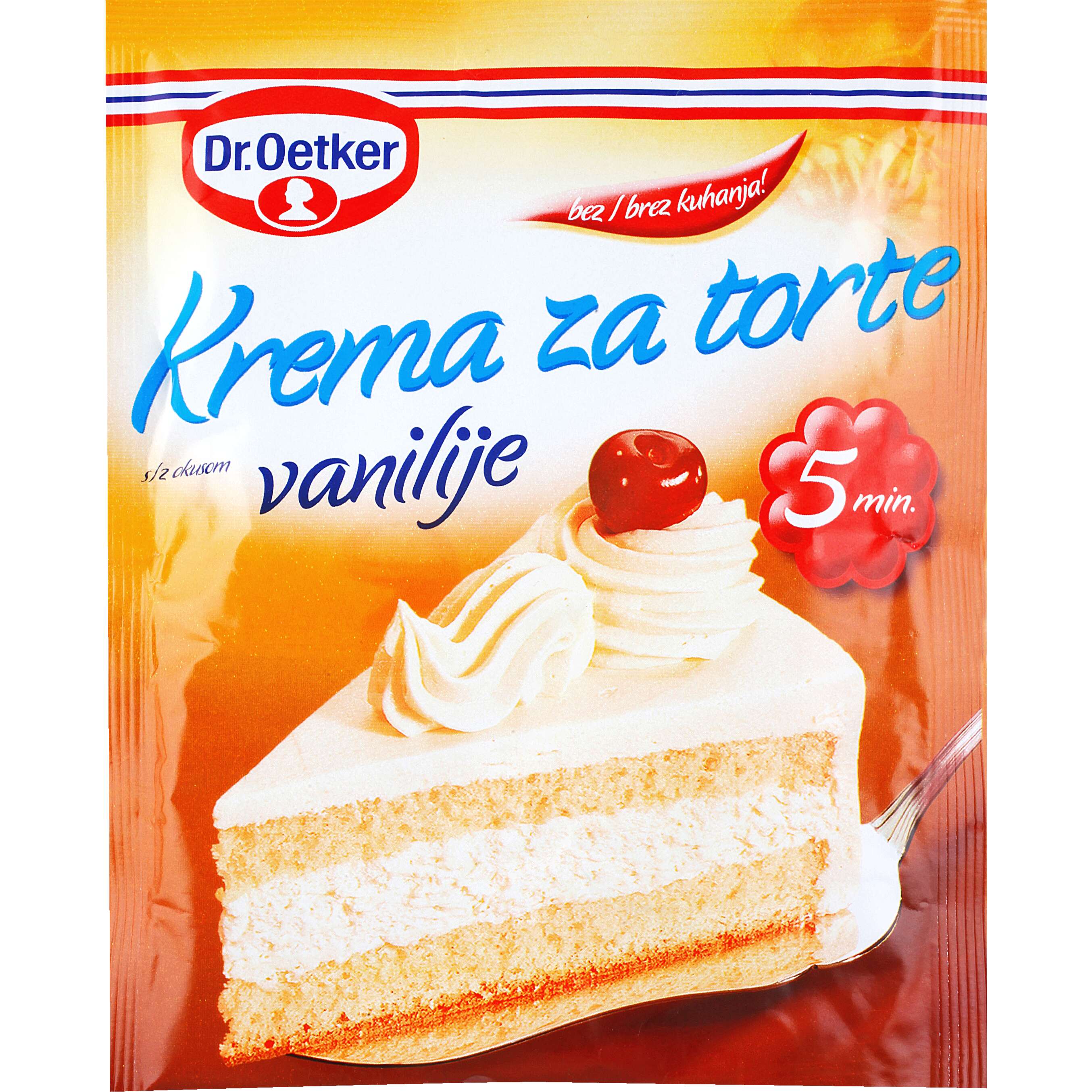 Fotografija ponude Dr.Oetker Kema za torte vanilija 45 g