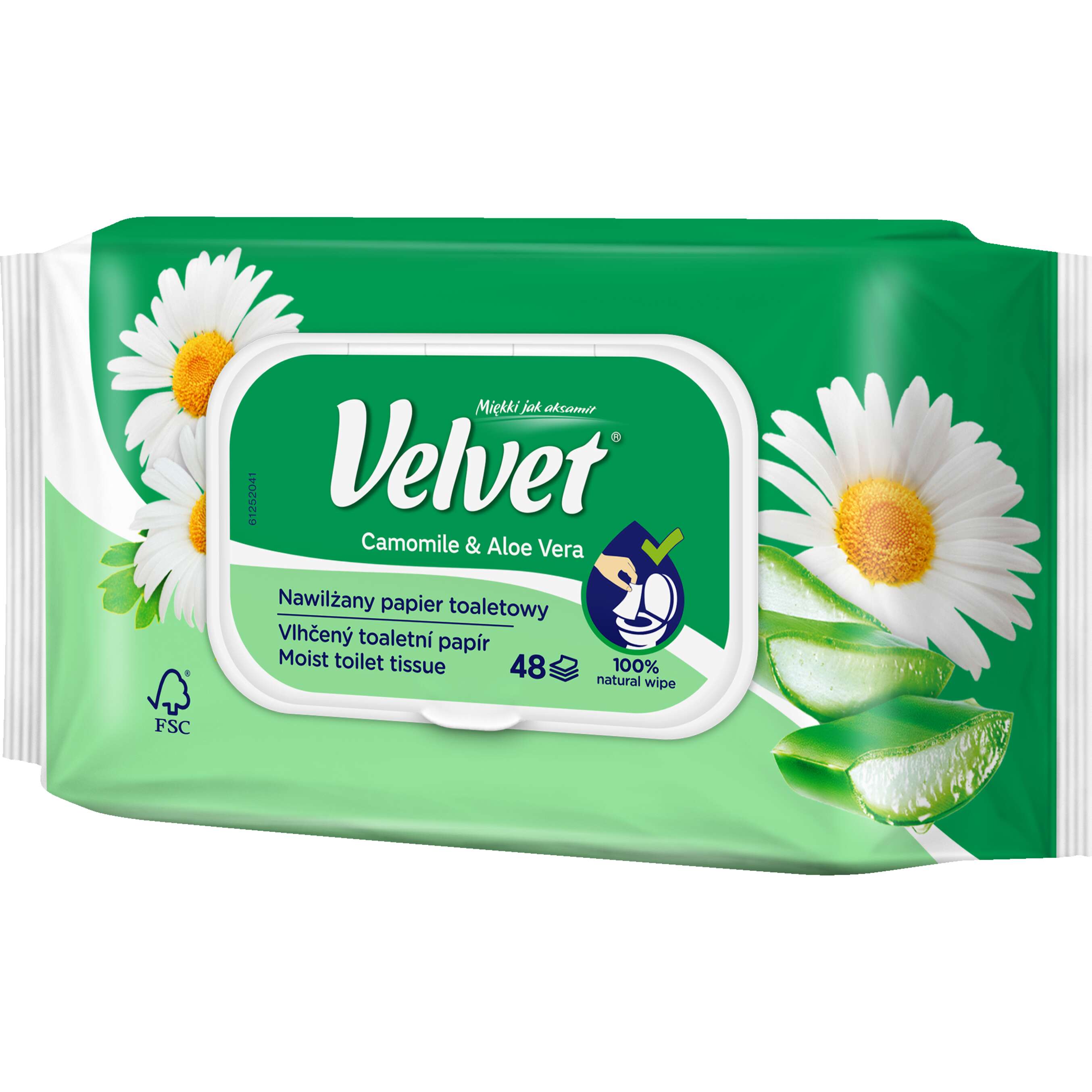 Zdjęcie oferty Velvet Papier toaletowy nawilżany