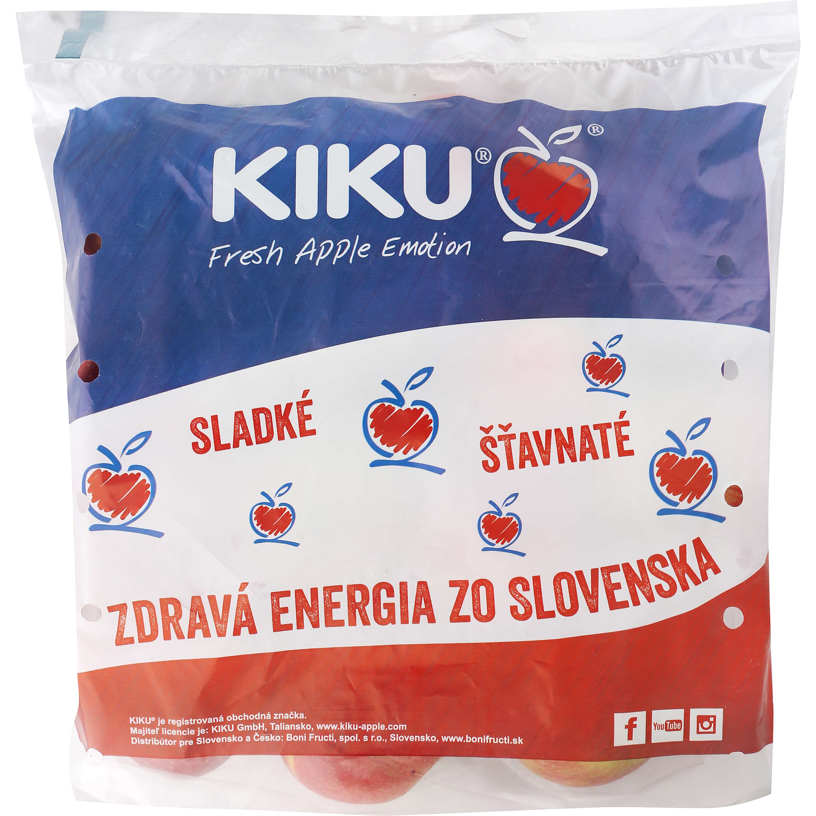 Zobrazenie výrobku Čerstvé zo Slovenska Jablko Fuji Kiku
