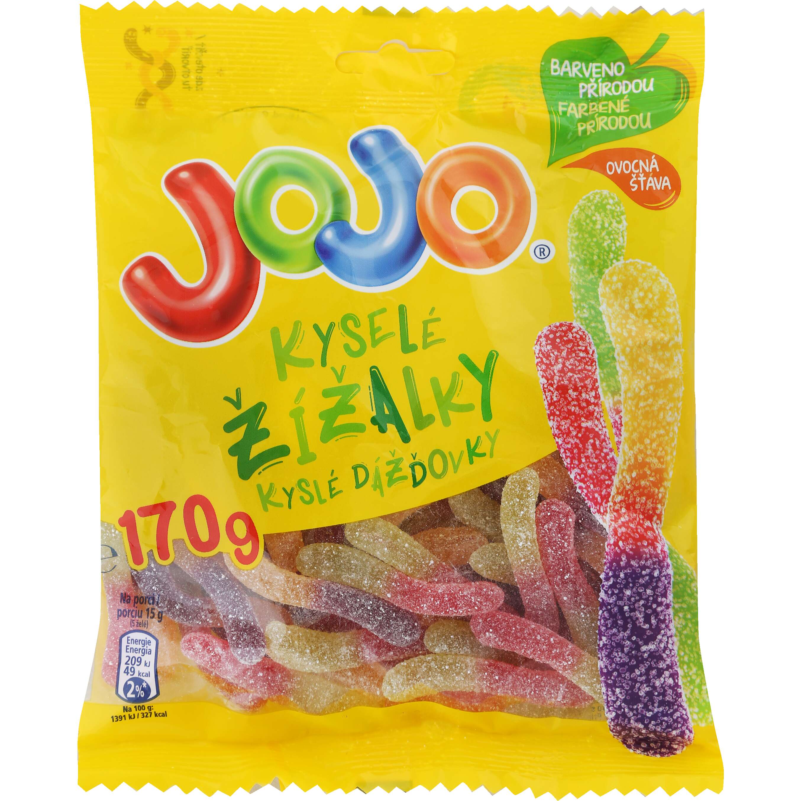 Zobrazenie výrobku Jojo Želé cukríky