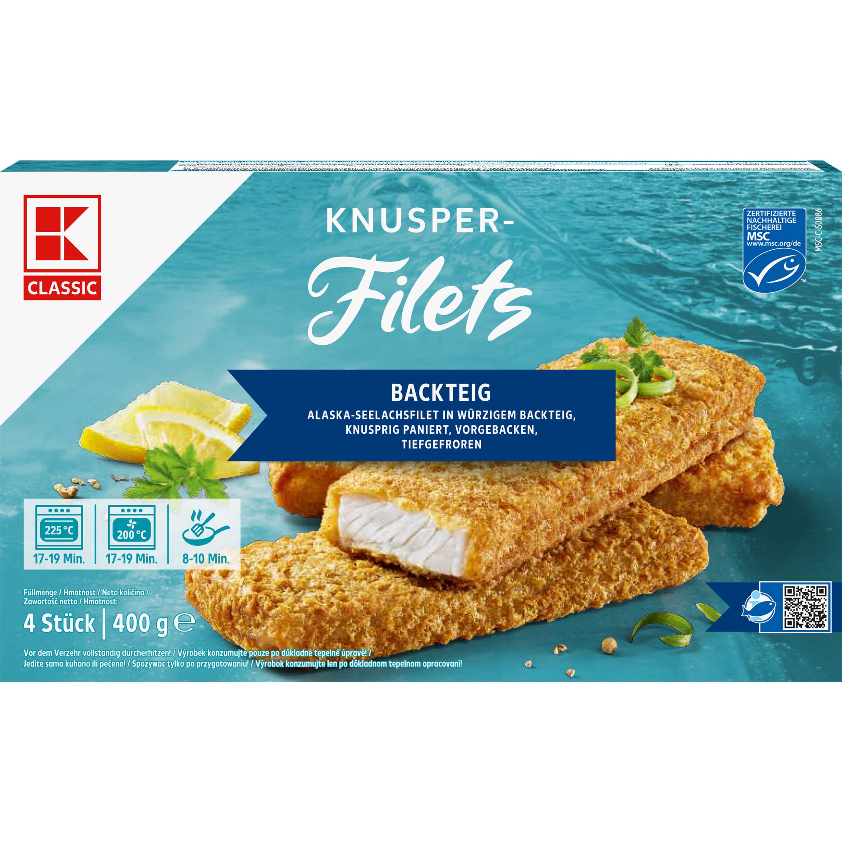 Zobrazenie výrobku K-Classic Obaľované rybie filé