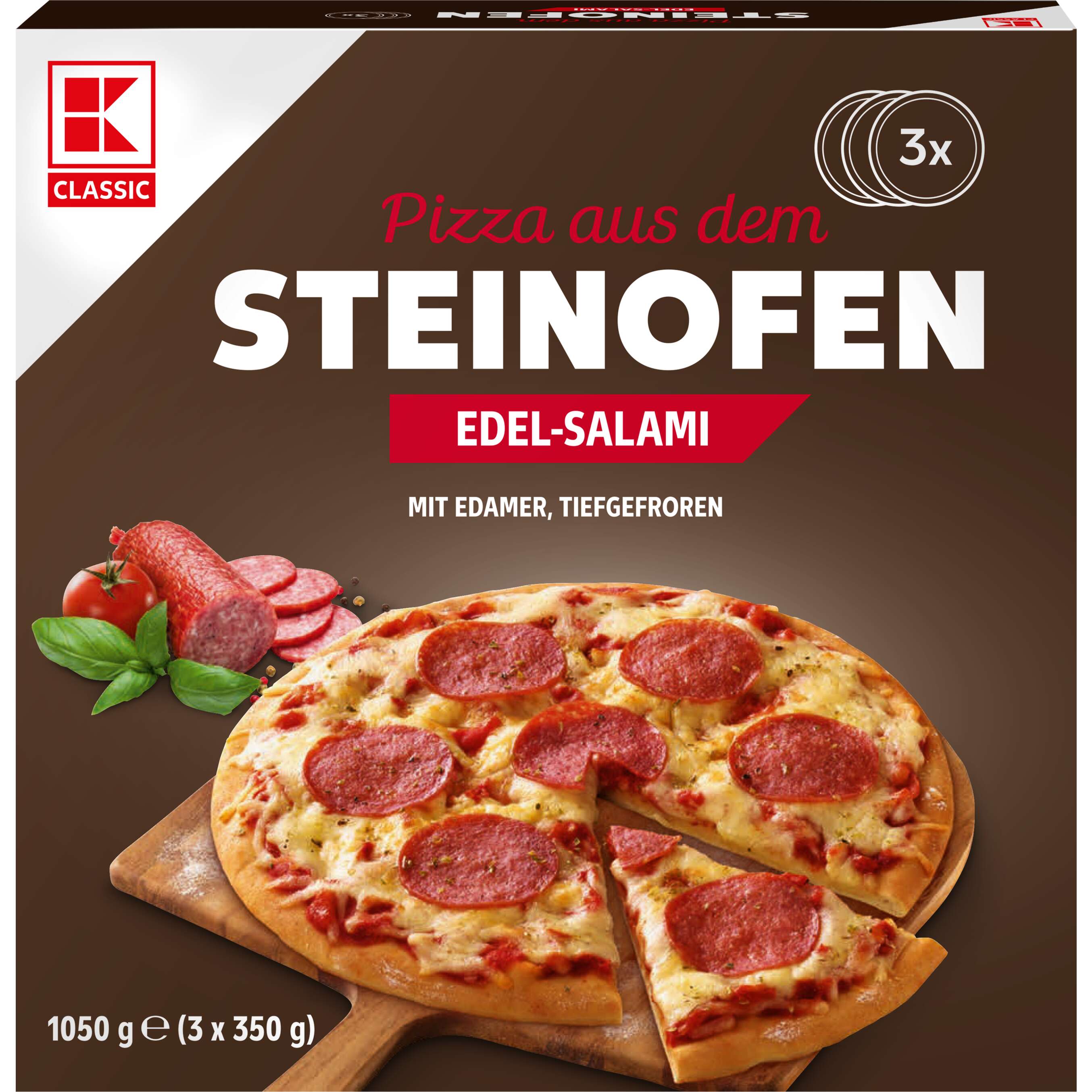 Zobrazenie výrobku K-Classic Pizza so salámou